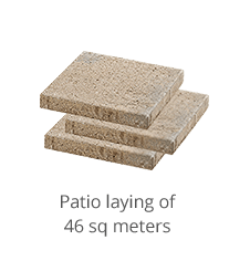 patio laying requirements